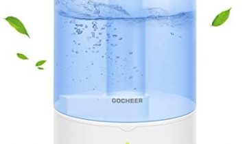 Humidifiers for Bedroom, Gocheer 3.5L Cool Mist Humidifier for Baby Room Home Ultrasonic Air Humidifier Essential Oil Diffuser Filter Free with Whisper Quiet Operation Adjustable Mist Output