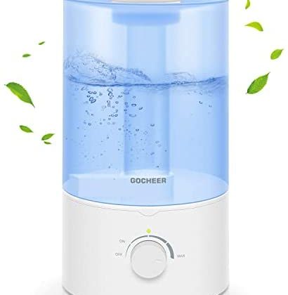 Humidifiers for Bedroom, Gocheer 3.5L Cool Mist Humidifier for Baby Room Home Ultrasonic Air Humidifier Essential Oil Diffuser Filter Free with Whisper Quiet Operation Adjustable Mist Output