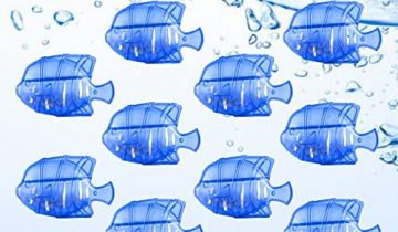 Raipoment Humidifier Tank Cleaner, Universal Humidifier Filters Fish Compatible with Drop, Droplet, Adorable, Warm&Cool Mist Humidifiers,Fish Tank,10pcs (Blue)