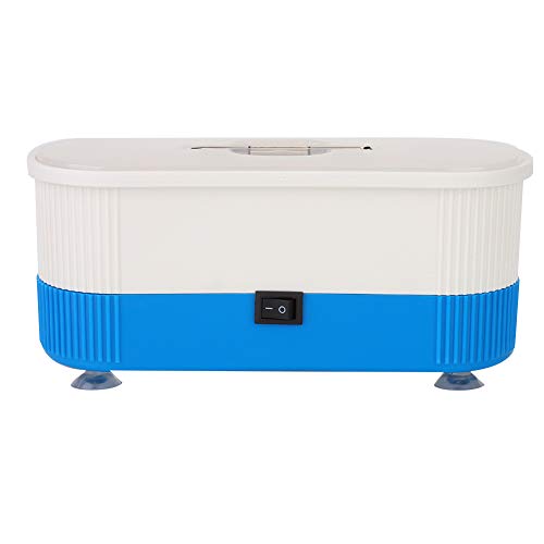 Jiawu Ultrasonic Cleaner, Portable Cleaner Machine with Strong Power Suckers and Transparent Top Cover, Professional High Efficient Cleaning Machine for Jewelry, Glasses, Watches, Rings
