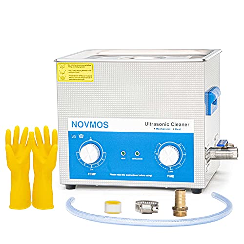 Ultrasonic Cleaner – NOVMOS 10L Ultrasonic Vinyl Record Cleaner,Professional Ultrasonic Cleaner,Sonic Cleaner with Mechanical Timer and Heater for Cleaning Carburetor,Lab,Gun,Parts,PCB Board,Tool