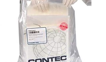 CRC NWPZ0002 Dupont Sontara Nonpyrogenic Sterile Wipe, 12″ Length, 12″ Width, Rayon/Polyester (Pack of 1000)