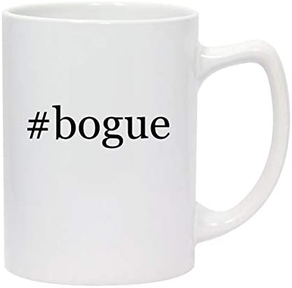 #bogue – 14oz Hashtag White Ceramic Statesman Coffee Mug