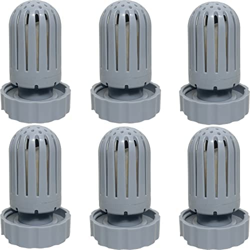 Fizerneer Humidifier Demineralization Filters Compatible with Air Innovations HUMIDIF Humidifier, Demineralization Cartridge Filters Silver 6 Pack