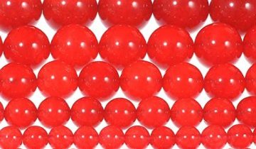 10MM Natural Red Chalcedony Beads Red Stone Beads for Jewelry Making DIY Gifts for Family and Friends (10mm, Red Chalcedony)