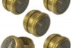 5x Brass Basket Parts Holder Ultrasonic Cleaning Mesh Screw Type Watch Tool 16mm Set (65)