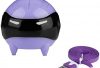 Contact Lenses Cleaning Machine,5 Colors Portable Contact Lens Ball Mask USB Washer Automatic (Purple)