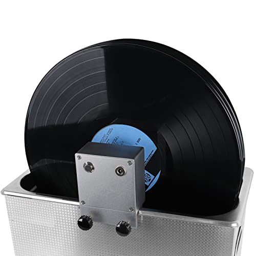 ACMESONIC Vinyl Recorder Cleaner Ultrasonic Spinner, for 6L Ultrasonic Cleaner[not Included] Low Speed Deep Cleaner