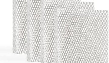 Uknesfrod Humidifier Filter T Replacement for Part # HFT600, HFT600T, HFT600PDQ Compatible with Honeywell Humidifier HEV615 HEV620-4Pack