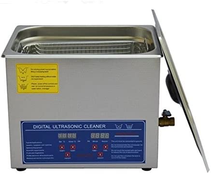 SoHome 10L Stainless Steel Ultrasonic Cleaner Cleaning Machine NC Heating JPS-40A