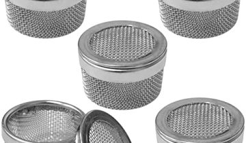 Jewellers Tools 5pc Mini Steel Ultrasonic Cleaning Basket Parts Holder Mesh Watch Tool 20x13mm
