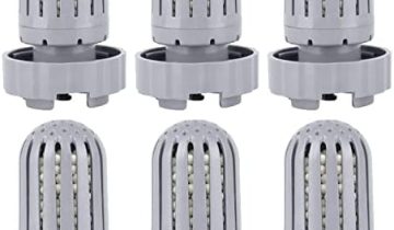 6 Pack Humidifier Demineralization Cartridge Filters Compatible with Air Innovations HUMIDIF Humidifier, Demineralization Cartridge Filters Silver