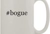 #bogue – 15oz Ceramic White Coffee Mug, White