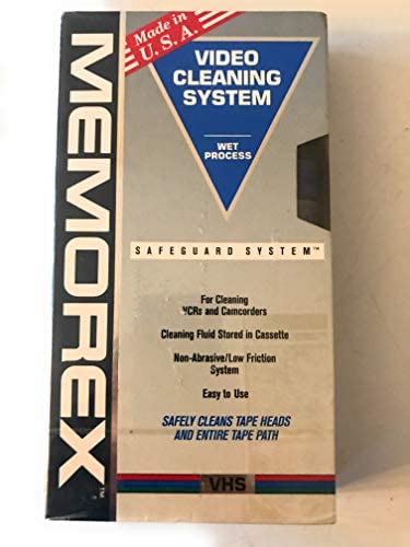 MEMOREX 3017-1010 VHS Wet Video Head Cleaner (MEMOREX 30171010) (Discontinued by Manufacturer)