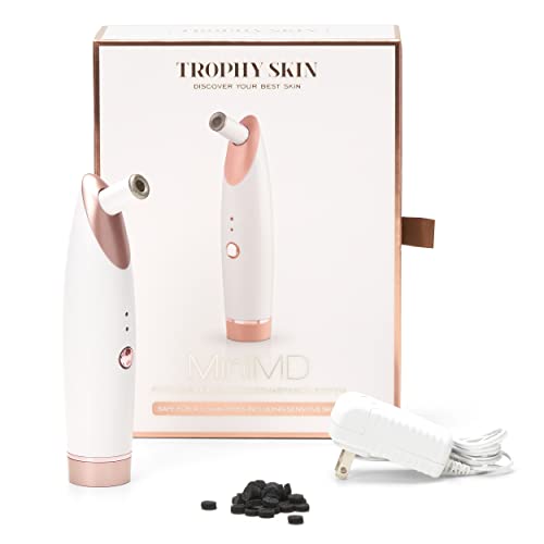 Trophy Skin MiniMD – Mini Handheld Microdermabrasion System – Improves Texture and Skin Tone
