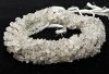 yugna 13 inch single strand (1 string) of herkimer diamond 6-7mm uncut chips shape rough cut certified beads for diy jewelry making (bead-01640)