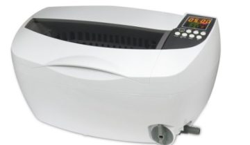 iSonic P4830-CE Commercial Ultrasonic Cleaner, 3L, White Color, Plastic Basket, 220V, European Plug