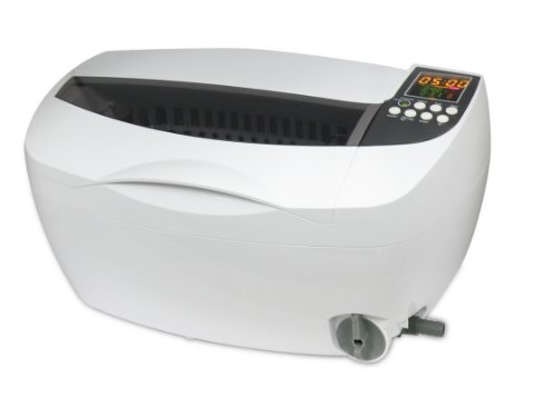 iSonic P4830-CE Commercial Ultrasonic Cleaner, 3L, White Color, Plastic Basket, 220V, European Plug