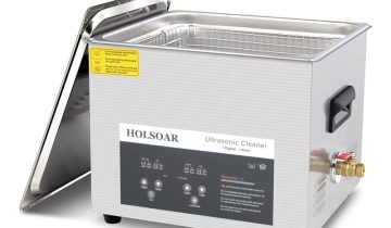 Ultrasonic Cleaner – HOLSOAR 15L Ultrasonic Vinyl Record Cleaner,Professional Ultrasonic Cleaner,Sonic Cleaner with Digital Timer and Heater for Cleaning Carburetor,Lab,Gun,Parts,PCB Board,Tool