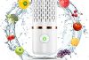 Heyjar Fruit and Vegetable Washing Machine, Fruit Cleaner Device,Fruit Purifier for with OH-ion Purification Technology for Cleaning Fruit,Vegetable,Rice,Tableware (White)