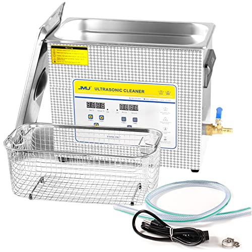 JMU 6.5L Ultrasonic Cleaner, with Heater Timer, Double Circuit Protection