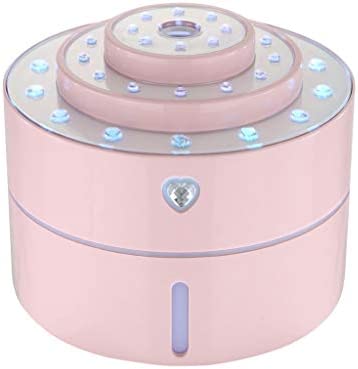 UXZDX Pink Aroma Diffuser Humidifier Air USB Charging Small Desktop Office Mini Mute Household Humidifier