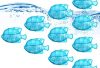 Charlux 10PCS Humidifier Tank Cleaner Fish Compatible with Drop, Droplet, Adorable, Warm&Cool Mist Humidifiers and Fish Tank, Universal, 1.75″ x2.55″, Blue