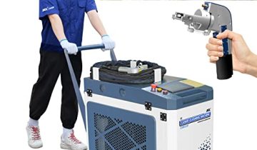 Handheld Laser Cleaning Machine Mobile Integrated Water-Cooler Fiber Laser Cleaner Laser Rust Removal Machine