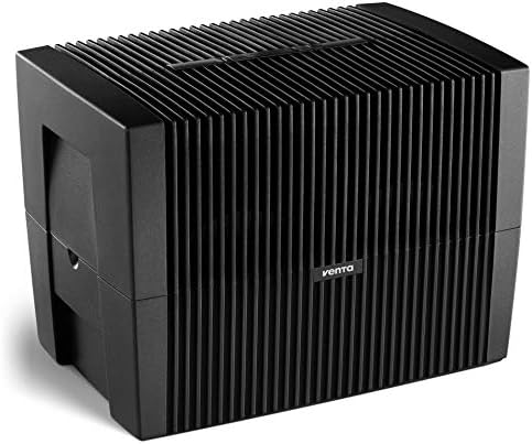 Venta LW45 Original Humidifier Black – Filter-Free Evaporative Humidifier for Spaces up to 600 ft²