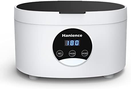 Hanience Ultrasonic Jewelry Cleaner – Powerful 600ml Capacity Ultrasonic Cleaner Machine for All Jewelry | Professional Cleaner for Rings, Diamond Rings, Watches, Retainers, Glasses, Eyeglasses & More