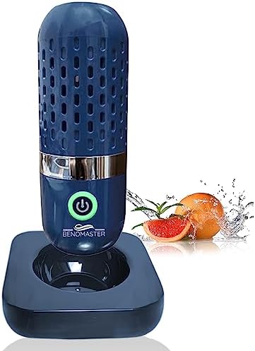 BenoMaster Wireless Charging Fruit and Vegetable Washing Machine, Fruit and Vegetable wash Device in Water with OH-ion Purification Technology, for Cleaning Food, Grain, Meat and Rice (Blue)