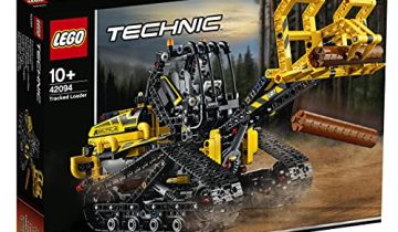Technic Tracked Loader Excavator Construction Toy Vehicle, 2 in 1 Model, Tracked Dumper, Kids Digger Toys