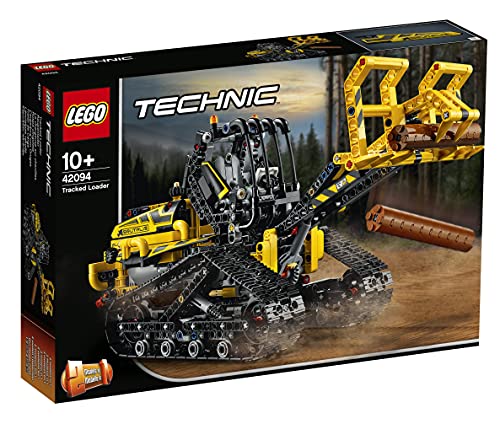 Technic Tracked Loader Excavator Construction Toy Vehicle, 2 in 1 Model, Tracked Dumper, Kids Digger Toys