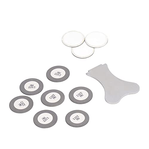 Ultrasonic Mist Maker, 10Pcs Ceramic Disc 20mm Waterproof Pond Atomizer Accessory Set Kit for Humidifier