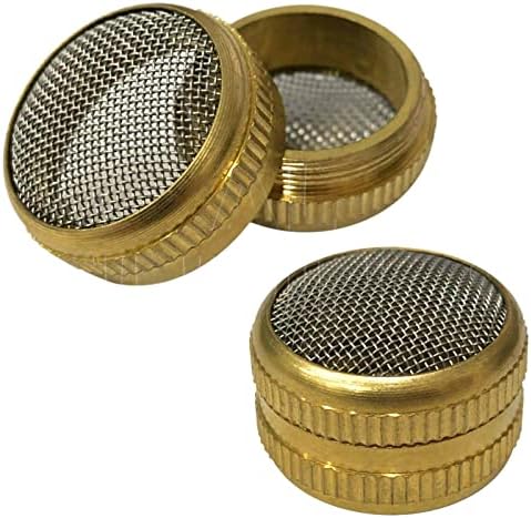 Brass Basket Parts Holder Screw Type Ultrasonic Cleaning Mesh Container 16 mm
