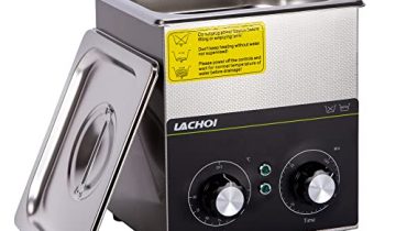 LACHOI Ultrasonic Cleaner 2L SUS304 with Timer&Heater 40kHz Ultrasonic Jewelry Cleaner Machine Professional Ultrasonic Parts Cleaner for Jewelry Watch Ring Coin Diamond Glasses Lab Ultrasonic Cleaner