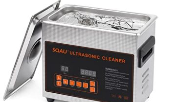 SQAU Ultrasonic Cleaner Machine 3L with Heater and Timer, Lab Proffessional Ultra Sonic Cleaner Machine for Jewelry Glasses Cleaner 304 Stainless Steel Ultra Sonicare Cleaner