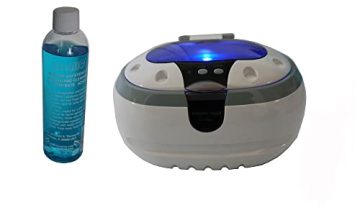 iSonic® Ultrasonic Jewelry Cleaner CD-2800 with Cleaning Solution Concentrate CSGJ01, 110V