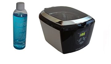 iSonic® Ultrasonic Jewelry Cleaner CD7810A with Cleaning Solution Concentrate CSGJ01, 110V