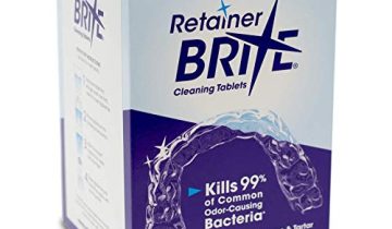 Retainer Brite – Retainer Cleaner Tablets for Invisalign, Mouth Guard Cleaner, Night Guard Cleaner and More. Cleaning Tablets for Ultrasonic Cleaners. 120 Tablets – 4 Month Supply. Made in USA