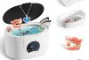 Jewelry Cleaner Ultrasonic Machine, Aocktobar Ultrasonic Jewelry Cleaner 600ML with 5 Digital Timer and degassing function, Ultrasonic Cleaner Machine for Jewelry, Daily Use, Glasses, Denture, Watches