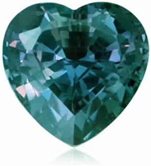 Lab Created Alexandrite Heart Shape AAA Quality from 3MM-10MM