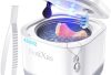 Ultrasonic Retainer Cleaner for Dentures,45KHz Ultrasonic Jewelry Cleaner with UV Dentures Cleaner,Ultrasonic Cleaner Two Clean Modes for Jewelry,Whitening Trays, Toothbrush Head, Mouth Guard